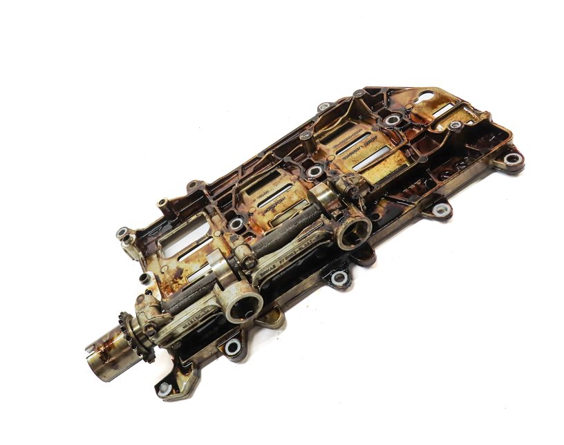 Thumbnail 3: 10-17 DISCOVERY LR4 ROVER SPORT L320 L494 L405 3.0L 5.0L OIL PAN BAFFLE TRAY