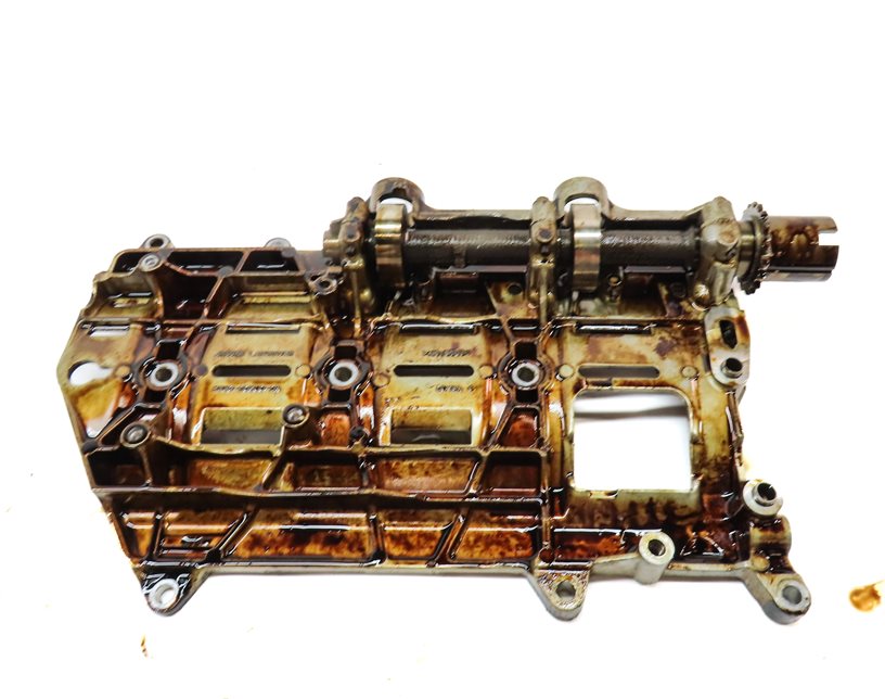 Thumbnail 5: 10-17 DISCOVERY LR4 ROVER SPORT L320 L494 L405 3.0L 5.0L OIL PAN BAFFLE TRAY