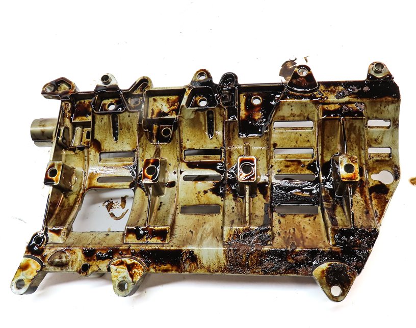 Thumbnail 7: 10-17 DISCOVERY LR4 ROVER SPORT L320 L494 L405 3.0L 5.0L OIL PAN BAFFLE TRAY