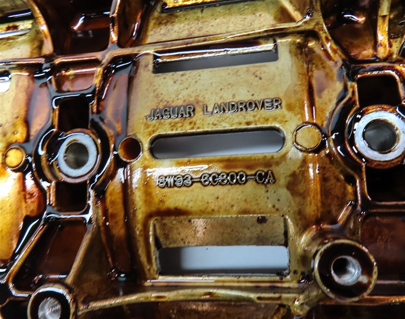 Thumbnail 8: 10-17 DISCOVERY LR4 ROVER SPORT L320 L494 L405 3.0L 5.0L OIL PAN BAFFLE TRAY