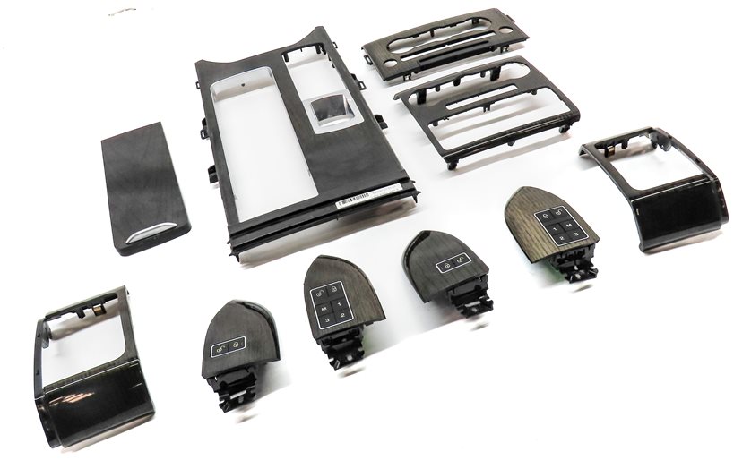 Thumbnail 3: 2014 ROVER SPORT (L494) INTERIOR DASH CENTER CONSOLE DOOR TRIM SET/10 (Morzine)