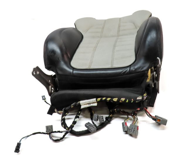 Thumbnail 2: 14 ROVER SPORT (L494) FRONT RIGHT UPPER MEMORY HEAT VENT SEAT CUSHION (Ebony)