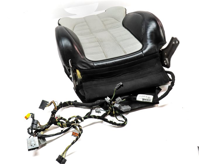 Thumbnail 3: 14 ROVER SPORT (L494) FRONT LEFT UPPER MEMORY HEAT VENT SEAT CUSHION (Ebony)