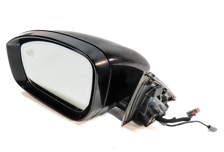 14-15 RANGE ROVER SPORT (L494) LEFT DRIVER BLIND SPOT CAMERA DOOR MIRROR (White)