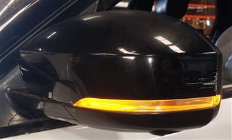 Thumbnail 3: 14-15 RANGE ROVER SPORT (L494) LEFT DRIVER BLIND SPOT CAMERA DOOR MIRROR (White)