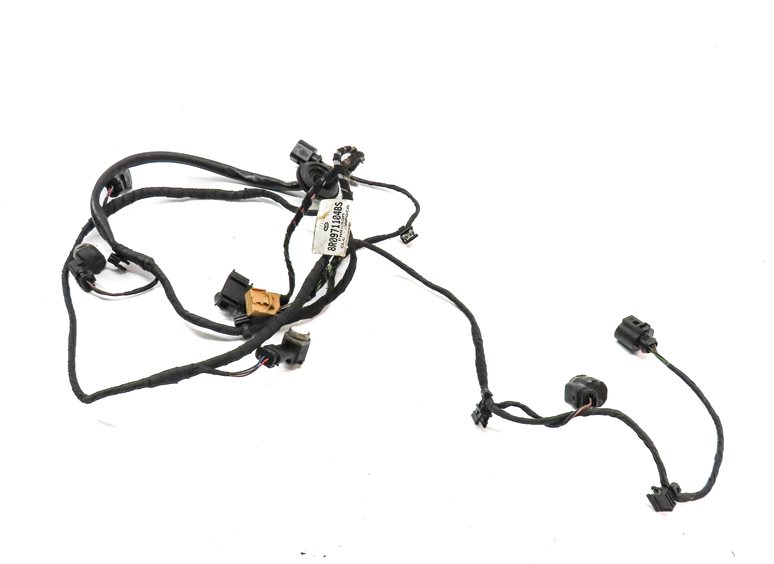 2013 AUDI Q5 (B8 8R) REAR PDC PARK DISTANCE SENSOR SET-4 w/ HARNESS (White)