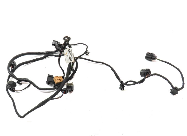 Thumbnail 2: 2013 AUDI Q5 (B8 8R) REAR PDC PARK DISTANCE SENSOR SET-4 w/ HARNESS (White)
