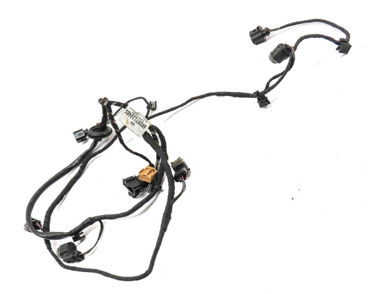 Thumbnail 3: 2013 AUDI Q5 (B8 8R) REAR PDC PARK DISTANCE SENSOR SET-4 w/ HARNESS (White)