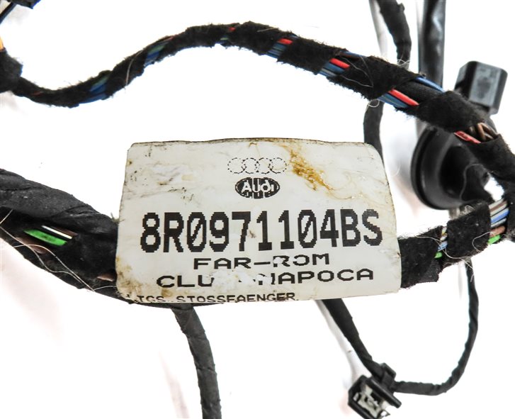Thumbnail 5: 2013 AUDI Q5 (B8 8R) REAR PDC PARK DISTANCE SENSOR SET-4 w/ HARNESS (White)
