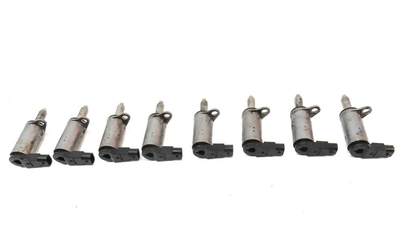 Thumbnail 2: 2013 AUDI Q5 (B8 8R) 2.0L CPMA ENGINE CAMSHAFT ADJUSTER TIMING SOLENOID SET-8