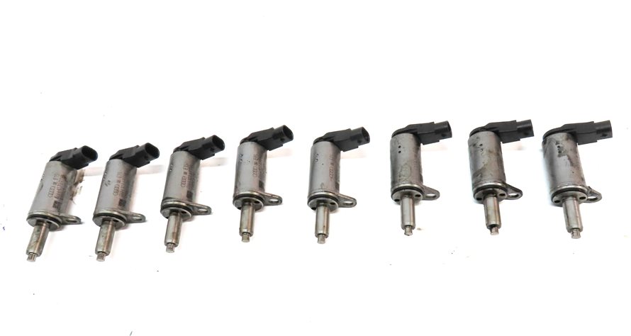 Thumbnail 4: 2013 AUDI Q5 (B8 8R) 2.0L CPMA ENGINE CAMSHAFT ADJUSTER TIMING SOLENOID SET-8