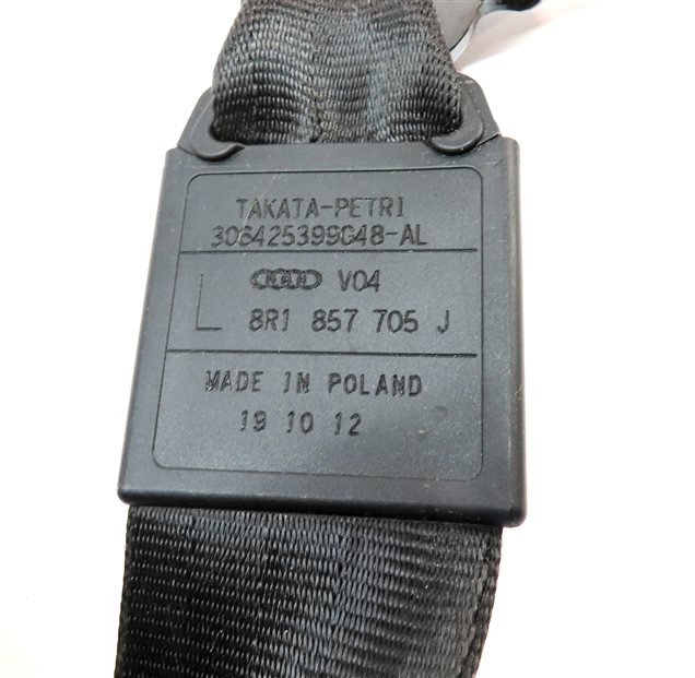 Thumbnail 5: 2009-2017 AUDI Q5 (B8 8R) FRONT LEFT DRIVER SEATBELT RETRACTOR (Black)