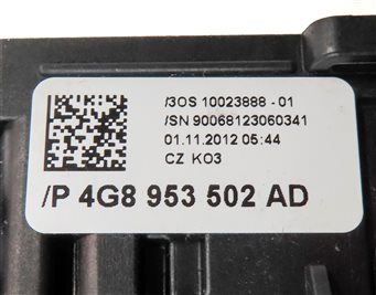 Thumbnail 6: 2013-2017 AUDI Q5 SQ5 (B8 8R) BLINKER WIPER CRUISE COMBINATION SWITCH (9Q7 9Q8)