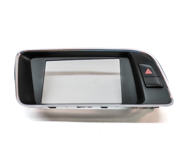 Thumbnail 2: 2013 AUDI Q5 (B8 8R) FRONT GPS INFORMATION DISPLAY SCREEN TRIM w/ SWITCHES
