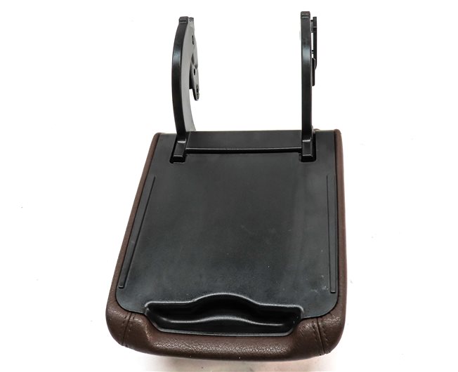 Thumbnail 6: 2009-2017 AUDI Q5 (B8 8R) FRONT CENTER CONSOLE ARMREST ARM REST LID (Chestnut)