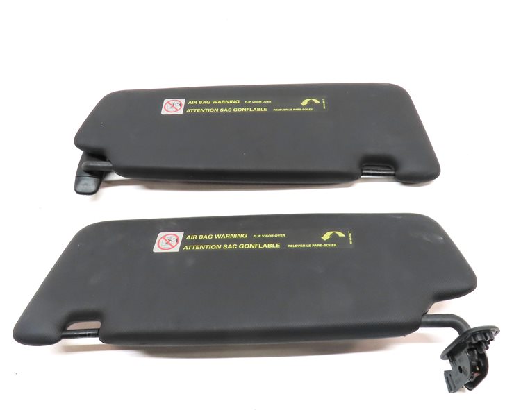 Thumbnail 5: 2013-2016 AUDI Q5 SQ5 (B8 8R) FRONT LEFT & RIGHT SUNVISOR SUN SHADE SET(Black)