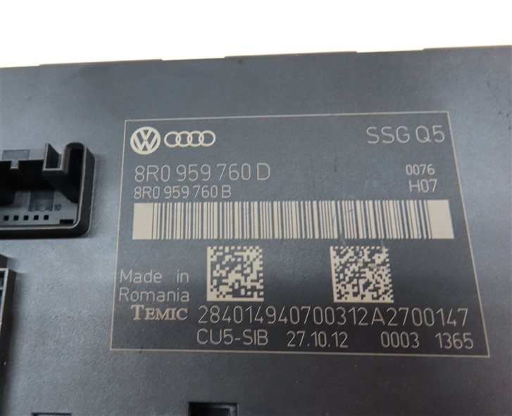 Thumbnail 5: 2009-2017 AUDI Q5 (8R) FRONT LEFT DRIVER MEMORY SEAT CONTROL MODULE COMPUTER