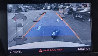 Thumbnail 2: 2013 AUDI Q5 (B8 8R) REAR TRUNK HANDLE REARVIEW BACKUP REVERSE ASSIST CAMERA