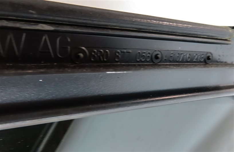 Thumbnail 6: 13-17 AUDI Q5 SQ5 (B8 8R) REAR - PANORAMIC SUNROOF SUN ROOF GLASS WINDOW PANEL