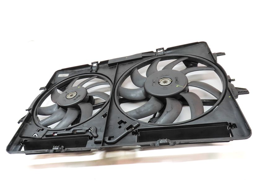 Thumbnail 2: 09-17 AUDI A4 A5 Q5 S4 (B8 8T 8R) 2.0L 3.0L 3.2L RADIATOR COOLING FAN w/ SHROUD