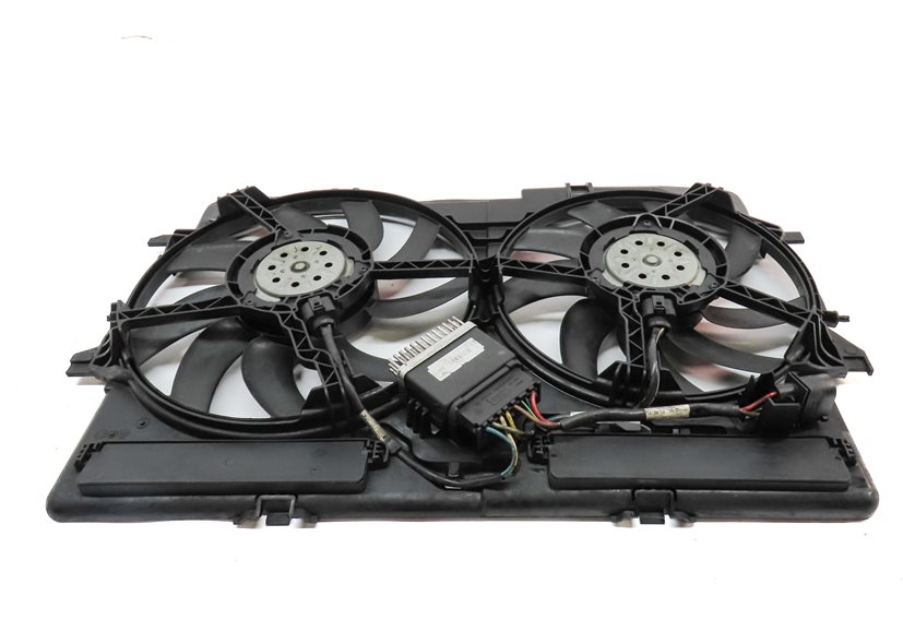 Thumbnail 5: 09-17 AUDI A4 A5 Q5 S4 (B8 8T 8R) 2.0L 3.0L 3.2L RADIATOR COOLING FAN w/ SHROUD