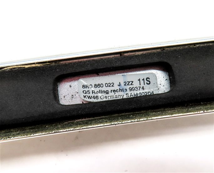 Thumbnail 6: 2013 AUDI Q5 (B8 8R) LEFT & RIGHT ROOF RACK LUGGAGE CARGO RACK RAIL SET-2