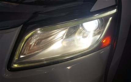 Thumbnail 2: 2013-2017 AUDI Q5 SQ5 (B8 8R) LEFT DRIVER XENON HID HEADLIGHT LAMP (NON AFS)