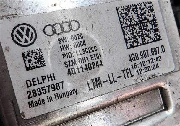 Thumbnail 7: 2013-2017 AUDI Q5 SQ5 (B8 8R) LEFT DRIVER XENON HID HEADLIGHT LAMP (NON AFS)