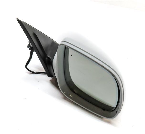 09-14 AUDI Q5 (8R) RIGHT P-FOLD HEAT AUTODIM MEMORY DOOR MIRROR w/ LIGHT (White)