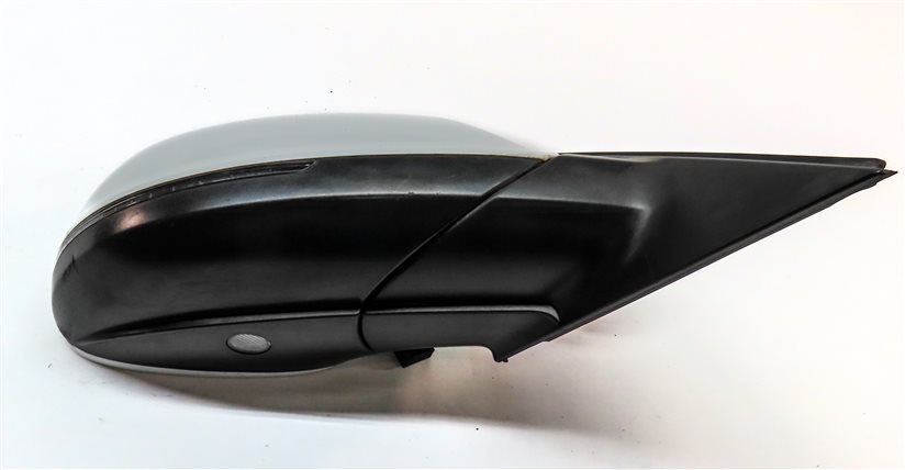 Thumbnail 7: 09-14 AUDI Q5 (8R) RIGHT P-FOLD HEAT AUTODIM MEMORY DOOR MIRROR w/ LIGHT (White)