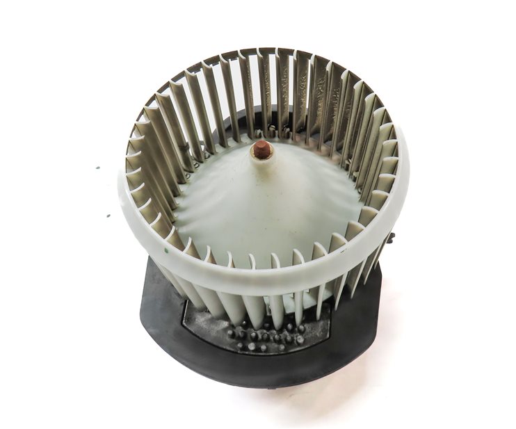 Thumbnail 2: 2011-2018 PORSCHE CAYENNE (958) FRONT HEATER A/C BLOWER FAN MOTOR w/ RESISTOR