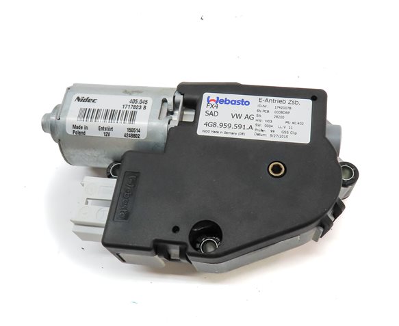 Thumbnail 4: 13-18 PORSCHE CAYENNE (958) PANORAMIC SUNROOF SUNSHADE SUN SHADE ADJUST MOTOR