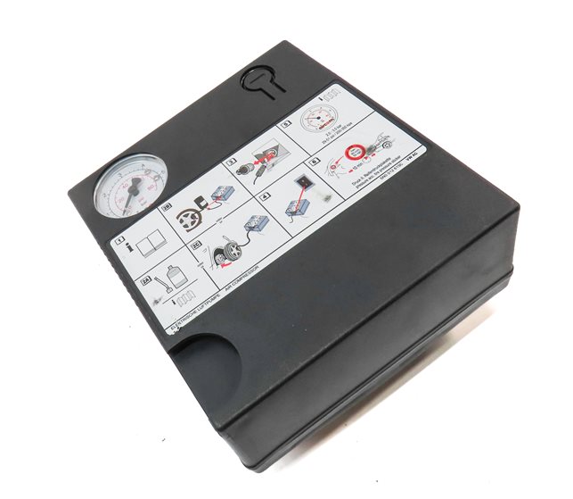 Thumbnail 3: 2016 PORSCHE CAYENNE (958) EMERGENCY SPARE TIRE AIR COMPRESSOR PUMP MOTOR