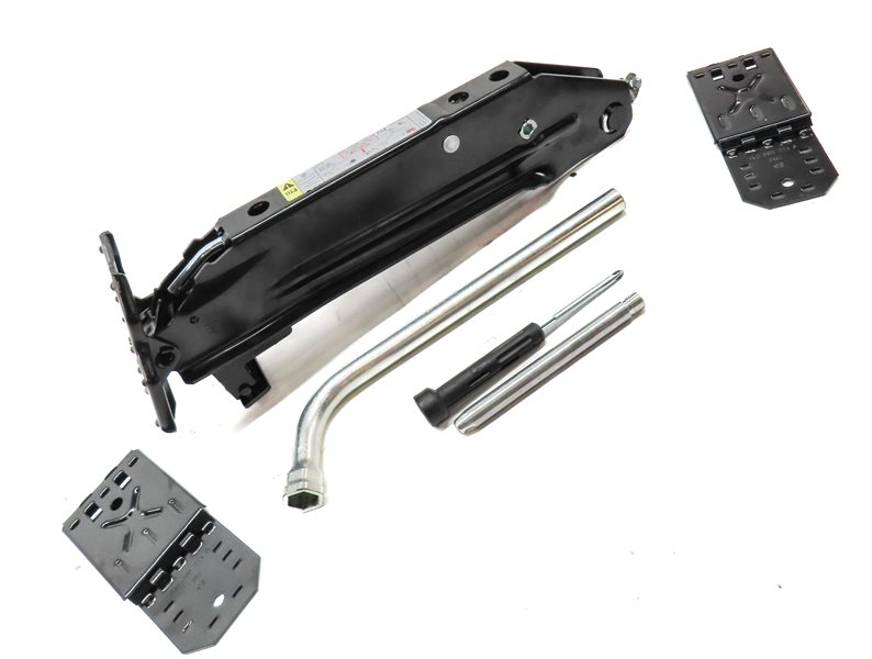 Thumbnail 3: PORSCHE 11-18 CAYENNE 958 15-23 MACAN 95B SPARE TIRE JACK & LUG WRENCH TOOL KIT