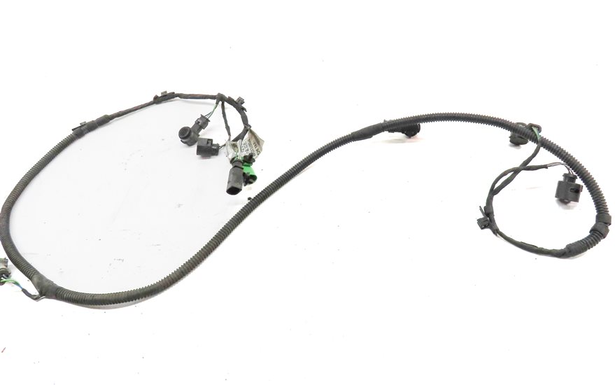 Thumbnail 5: 2016 PORSCHE CAYENNE (958) REAR PDC PARK DISTANCE SENSOR SET w/ HARNESS (Black)