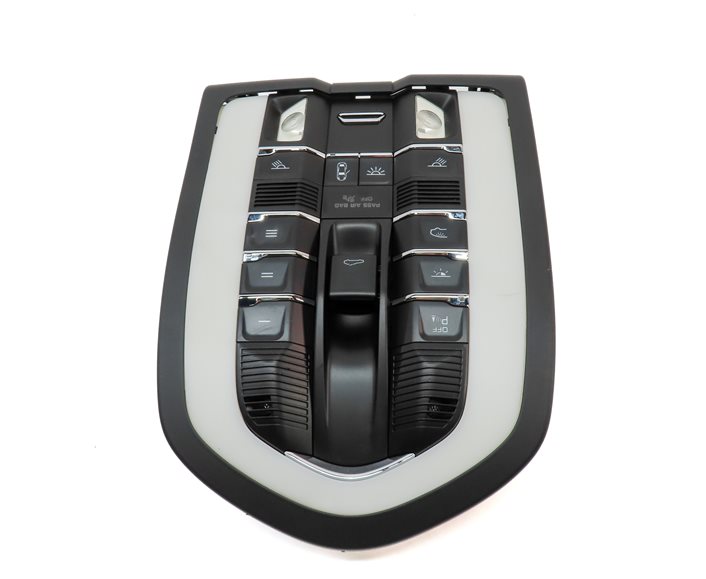 Thumbnail 4: 2016 PORSCHE CAYENNE (958) FRONT DOMELIGHT MAP READING COURTESY DOME LIGHT LAMP