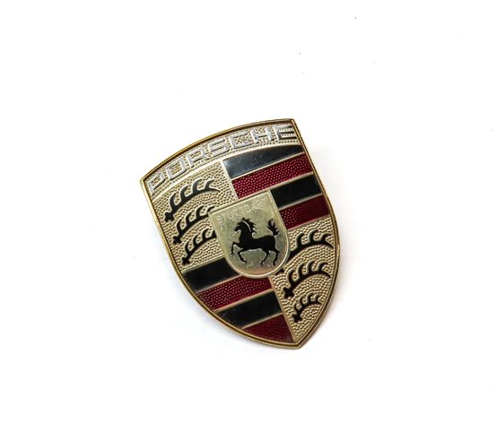Thumbnail 3: 2016 PORSCHE CAYENNE (958) FRONT EMBLEM LOGO BADGE NAME PLATE CREST PATCH
