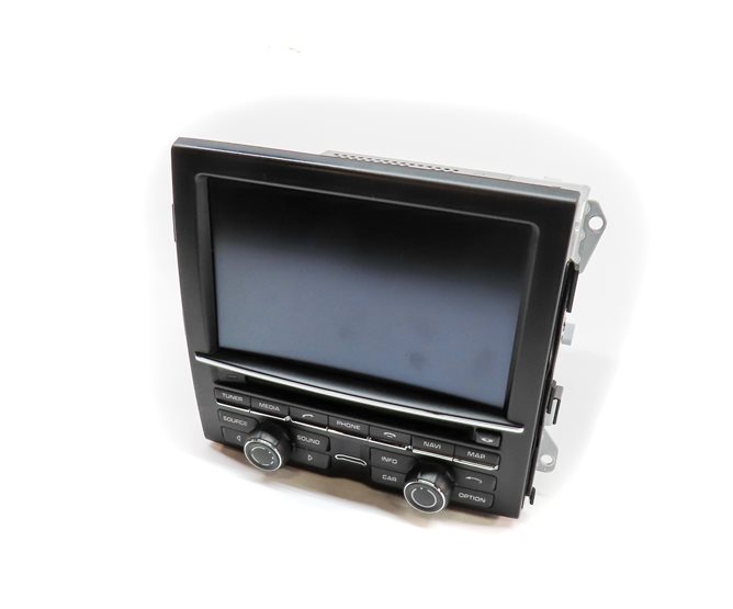 Thumbnail 1: 11-16 PORSCHE CAYENNE (958) AM/FM RADIO STEREO CD DVD GPS NAVIGATION STEREO