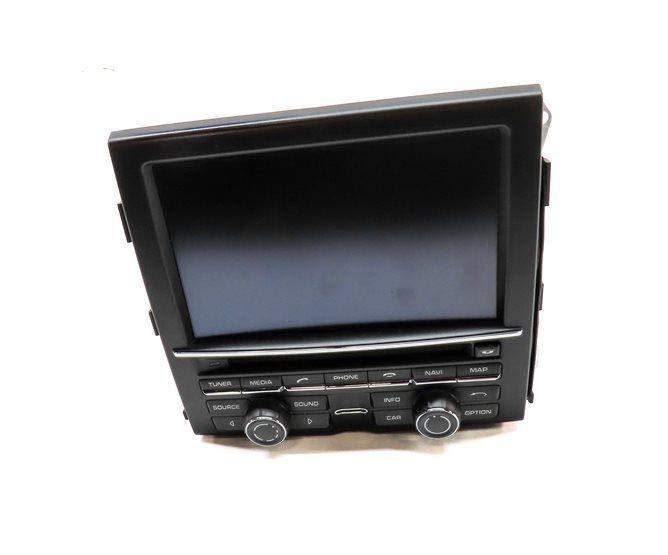 Thumbnail 2: 11-16 PORSCHE CAYENNE (958) AM/FM RADIO STEREO CD DVD GPS NAVIGATION STEREO