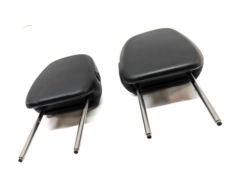 Thumbnail 2: 11-18 PORSCHE CAYENNE (958 970 G1) FRONT LEFT & RIGHT SEAT HEADREST SET2 (Black)