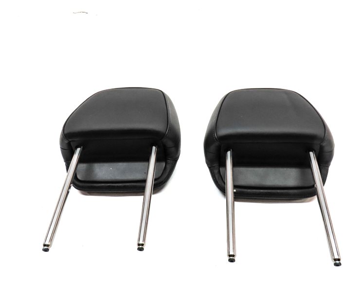 Thumbnail 6: 11-18 PORSCHE CAYENNE (958 970 G1) FRONT LEFT & RIGHT SEAT HEADREST SET2 (Black)