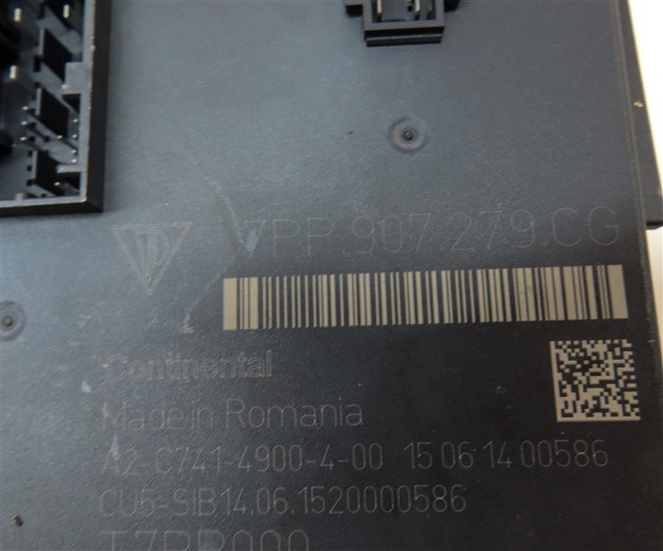 Thumbnail 15: 15-16 PORSCHE CAYENNE 958 3.0L DIESEL ENGINE BCM ECM IMMOBILIZER MODULE KEY SET
