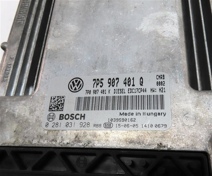 Thumbnail 16: 15-16 PORSCHE CAYENNE 958 3.0L DIESEL ENGINE BCM ECM IMMOBILIZER MODULE KEY SET