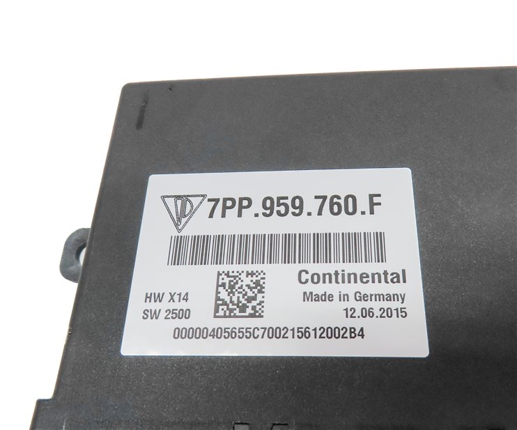 Thumbnail 4: 2016 PORSCHE CAYENNE (958) FRONT RIGHT PASSENGER SEAT CONTROL MODULE