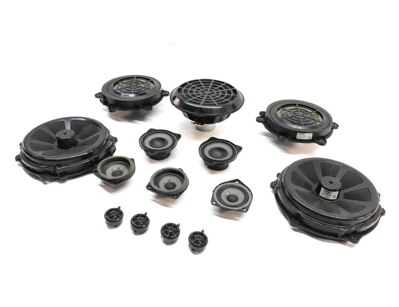Thumbnail 1: 2016 PORSCHE CAYENNE (958) RADIO STEREO BOSE AUDIO TWEETER DOOR SPEAKER SET-14