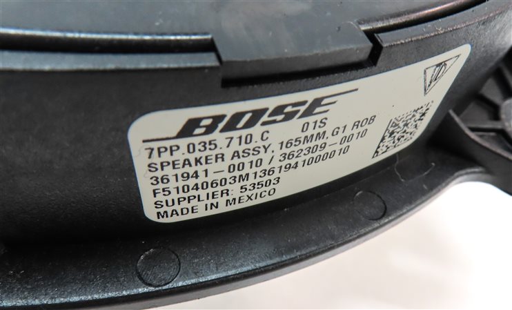 Thumbnail 14: 2016 PORSCHE CAYENNE (958) RADIO STEREO BOSE AUDIO TWEETER DOOR SPEAKER SET-14