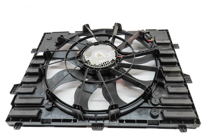 Thumbnail 5: 2011-2018 PORSCHE CAYENNE (958) 3.0L DIESEL & 4.8L ENGINE RADIATOR COOLING FAN