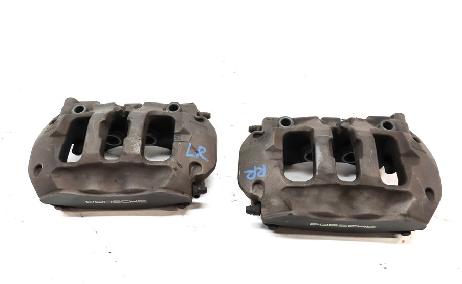 Thumbnail 10: 2015-2018 PORSCHE CAYENNE (958) FRONT & REAR BREMBO DISC BRAKE CALIPER SET-4