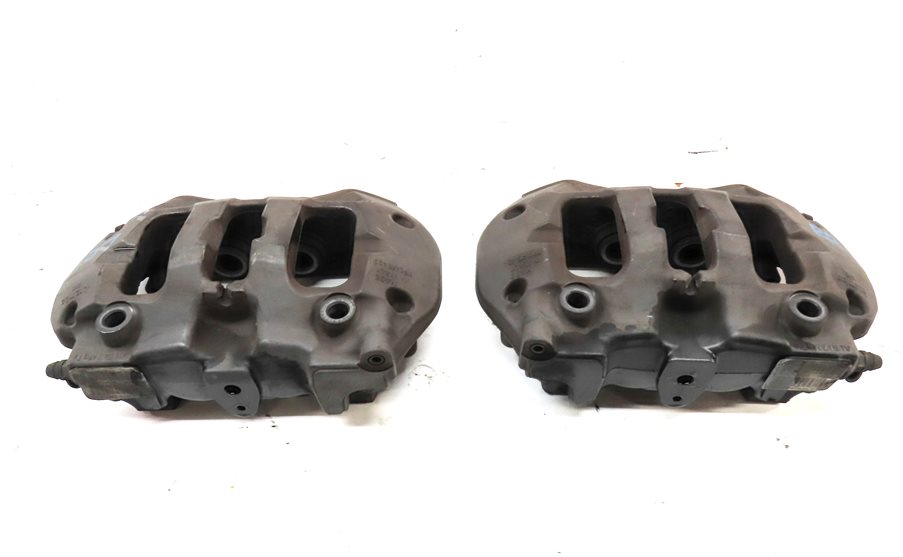 Thumbnail 11: 2015-2018 PORSCHE CAYENNE (958) FRONT & REAR BREMBO DISC BRAKE CALIPER SET-4