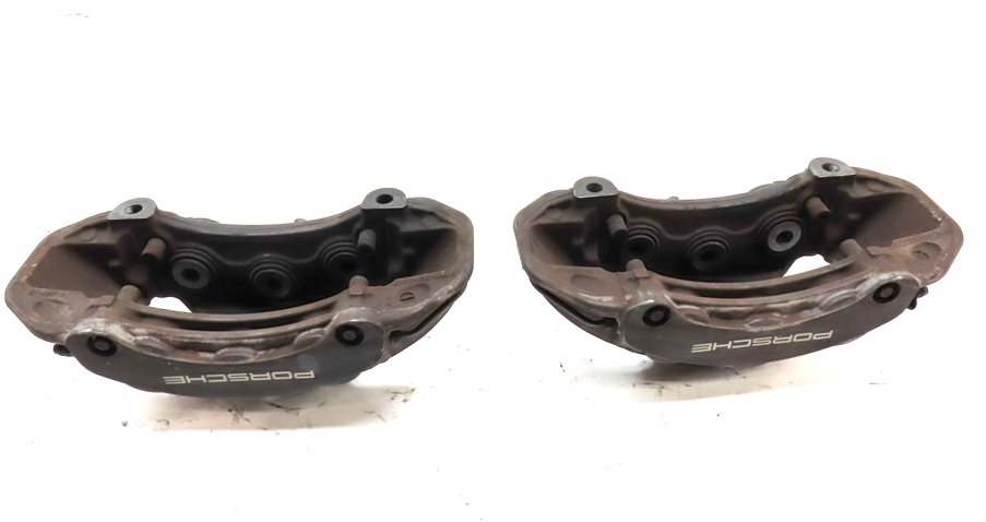 Thumbnail 6: 2015-2018 PORSCHE CAYENNE (958) FRONT & REAR BREMBO DISC BRAKE CALIPER SET-4